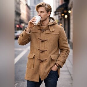 Vintage Tip Top Wool Duffle Coat